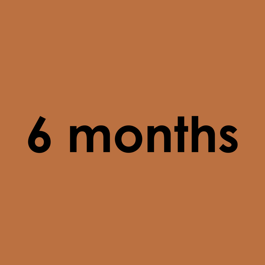 6 Months, Billed Monthly