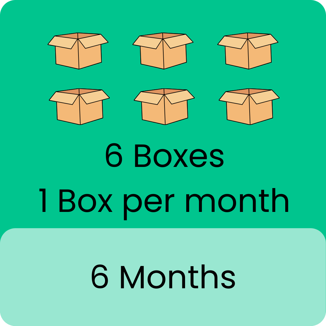 6 Months, Billed Monthly